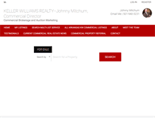 Tablet Screenshot of mitchumrealestate.com